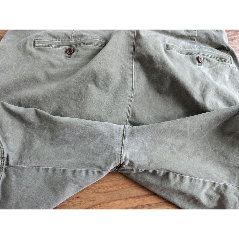 TOMMY BAHAMA BORACAY 10" INCH SHORTS MENS 40 Army Green STRETCH Chino C3 - Picture 12 of 12
